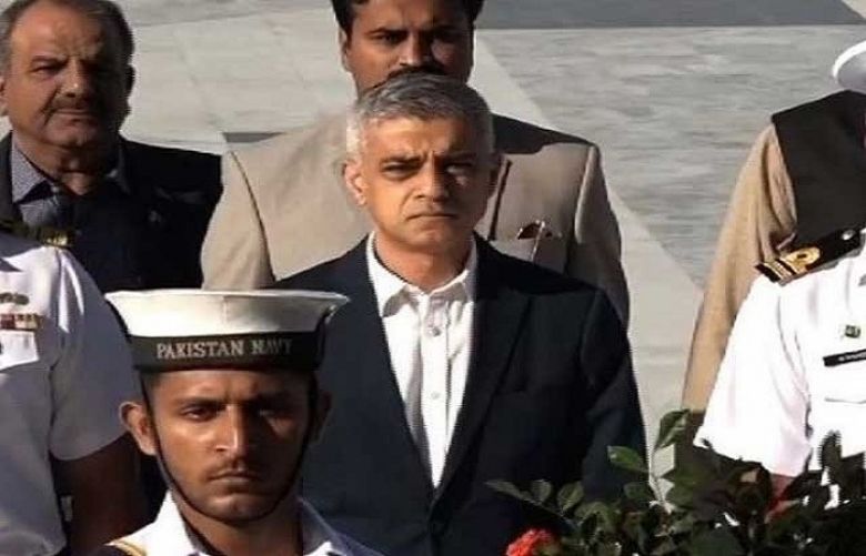 Mayor Sadiq Khan on visit to Karachi
