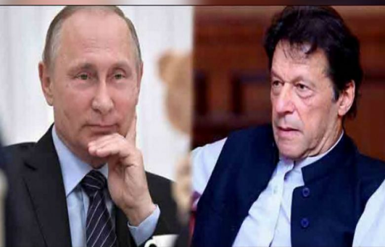 Prime Minister Imran Khan and President Vladimir Putin