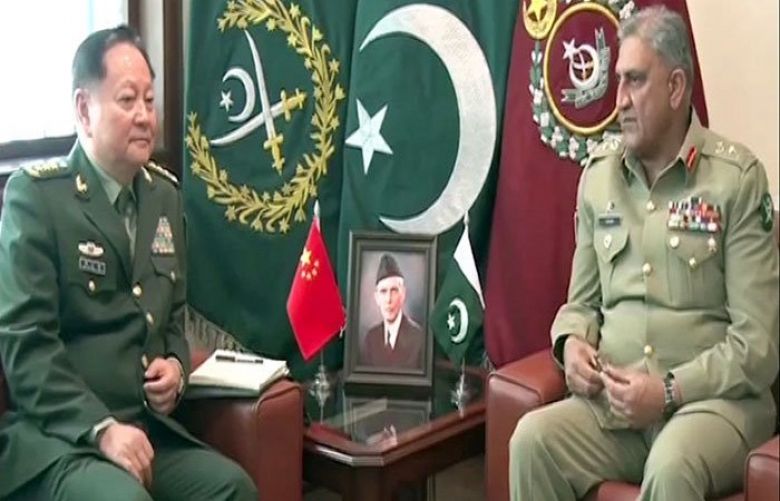 Chinese Central Military Commission (CMC) Vice Chairman General Zhang Youxia called on Chief of Army Staff (COAS) General Qamar Javed Bajwa 