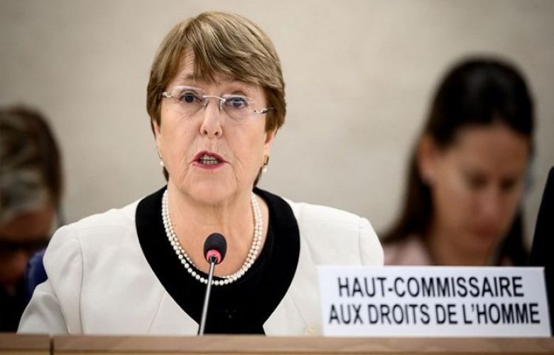United Nations Human Rights chief Michelle Bachelet 