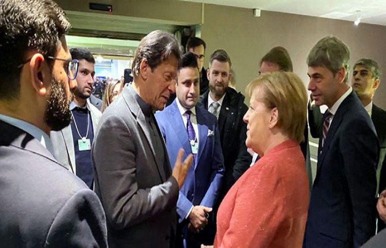 Angela Merkel invites PM Imran to visit Germany