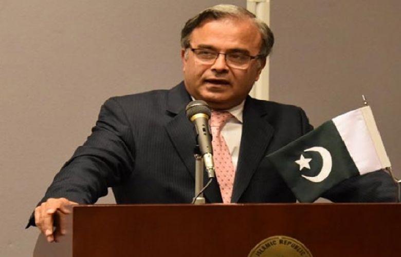 Pakistan’s ambassador to the United States Dr Asad Majeed Khan