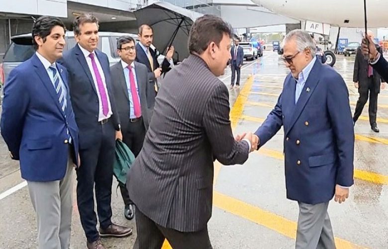 Deputy Prime Minister Mohammad Ishaq Dar has arrived in New York