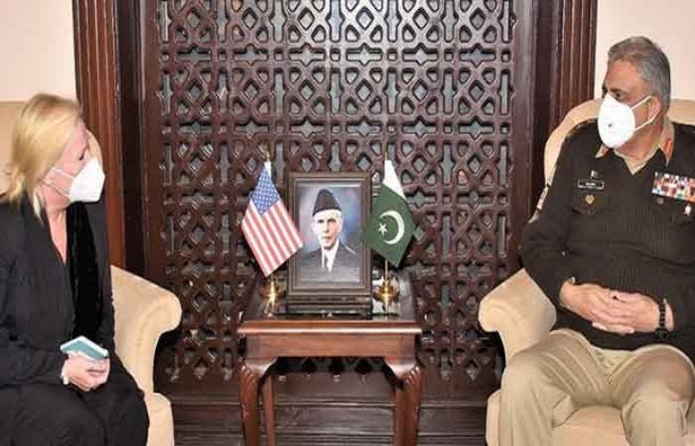 The United States Charge d’ Affaires to Pakistan called on Pakistan Army chief General Qamar Javed Bajwa