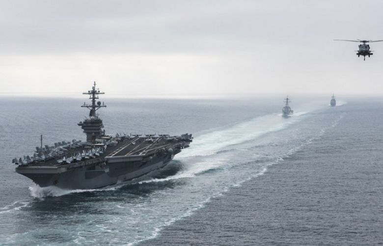 Iran releases footage of US carrier chased by Iranian speedboats in Hormuz Strait in March 