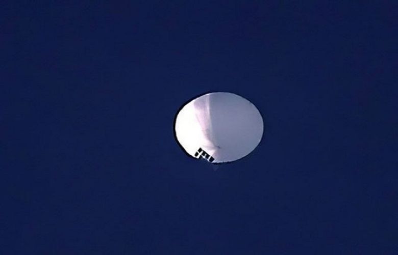 A Chinese spy balloon