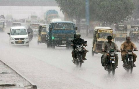 Rain with wind and thundershower expected in upper parts of country