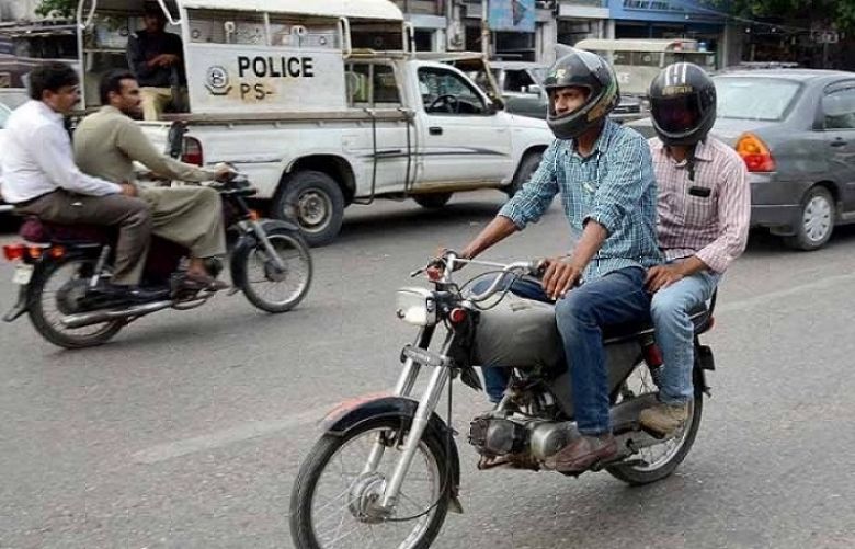 Pillion riding banned in Federal Capital for 2 months