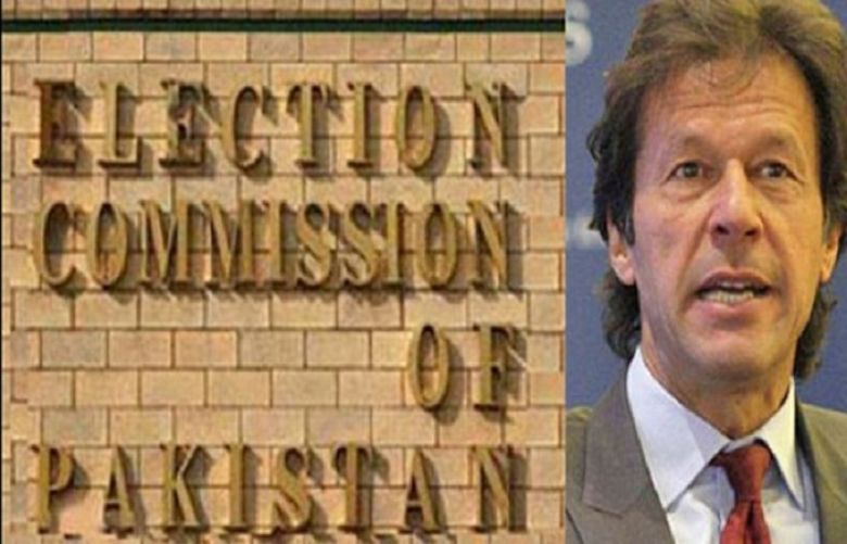ECP Issues Notice to Imran for violation of Election Rules