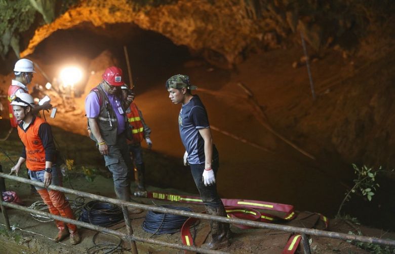 Ninth boy rescued from Thai cave: police, navy sources