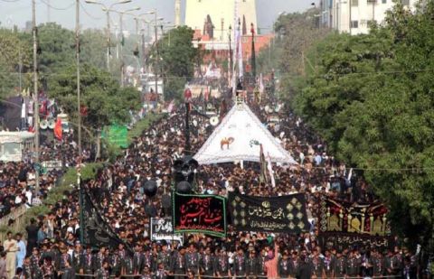 Youm-e-Ashur being observed with reverence as mourning processions take place across the country