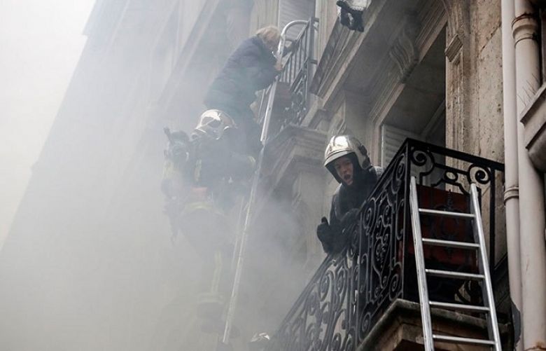 Two firefighters killed as gas leak explosion rocks central Paris