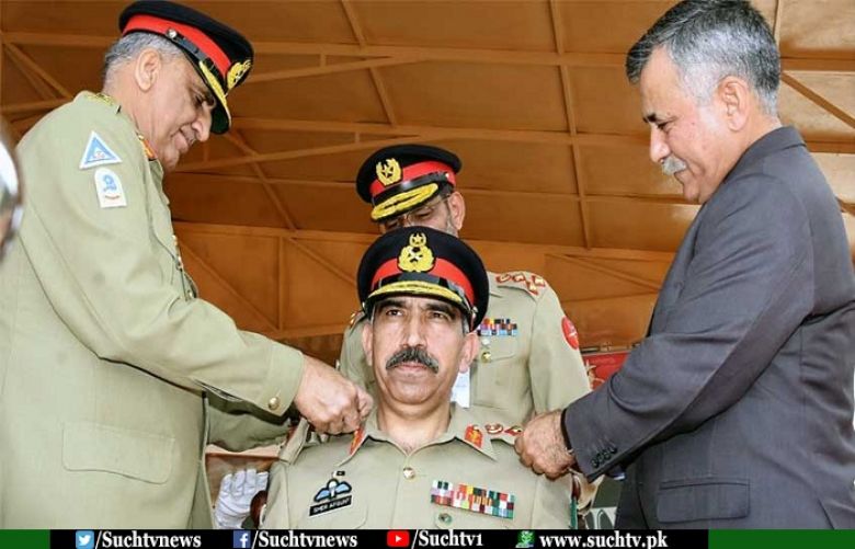 COAS appoints Lt Gen Sher Afgun as Col Commandant of AK Regiment