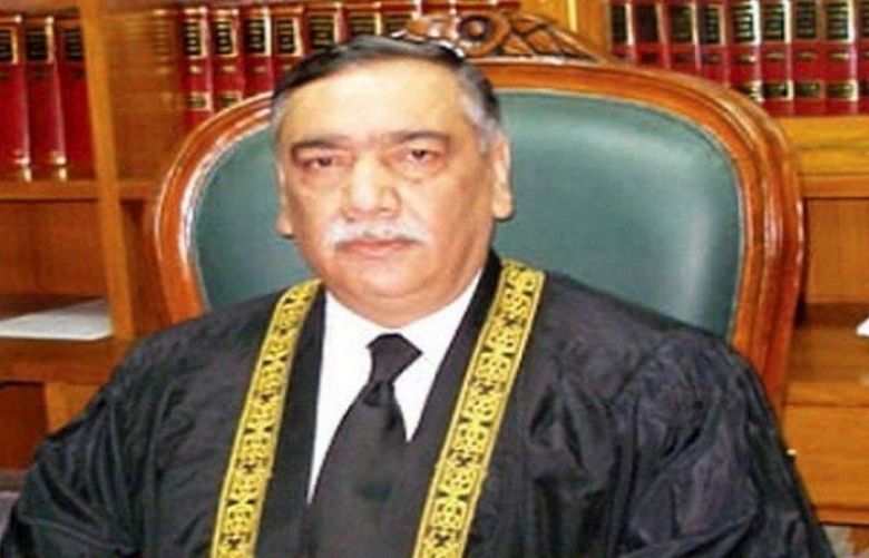 Justice Asif Khosa takes acting charge