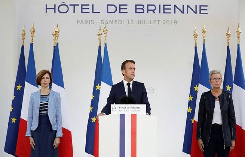 French President Macron announces creation of a space force command