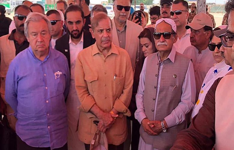 PM Shehbaz thanks UNSG for his unprecedented support to flood victims
