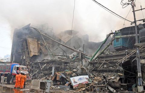 The death toll in the Gul Plaza blaze keeps on climbing, with fatalities reaching 14 