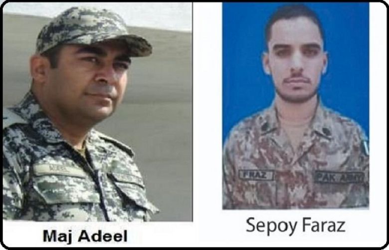 Major Adeel and Sepoy Faraz