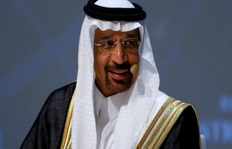 Saudi Minister of Energy, Industry and Mineral resources Khalid bin Abdulaziz Al-Falih