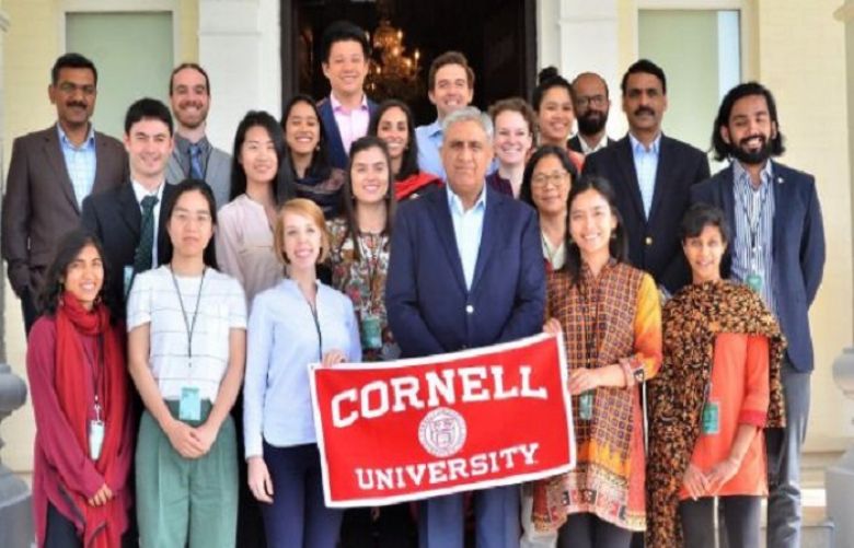 Cornell University students meet Army Chief