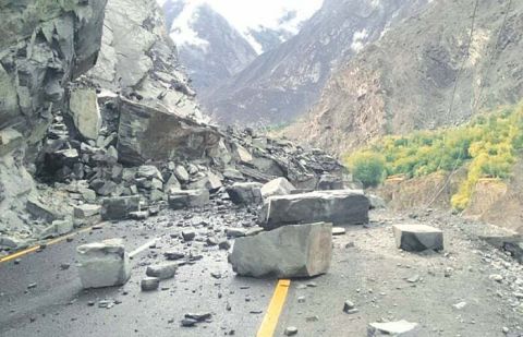 The tragic incident took place on  Shahrah-e-Baltistan near Shangus.