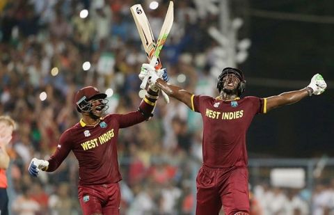 Brathwaite heroics, Samuels' nerve drives West Indies to World T20 glory