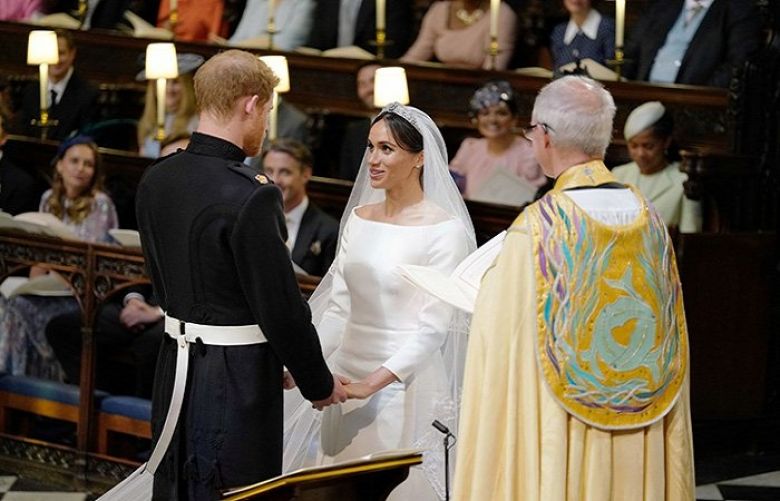 Just married: Prince Harry, Meghan Markle proclaimed husband and wife