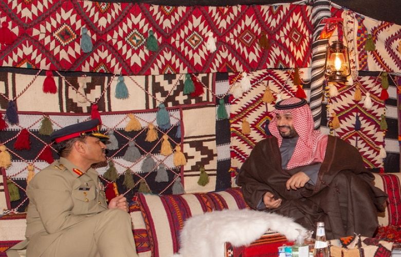 General Asim Munir meets Saudi Crown Prince Mohammad bin Salman