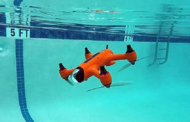 First Waterproof Drone to Fly in Air, Submerge in Water