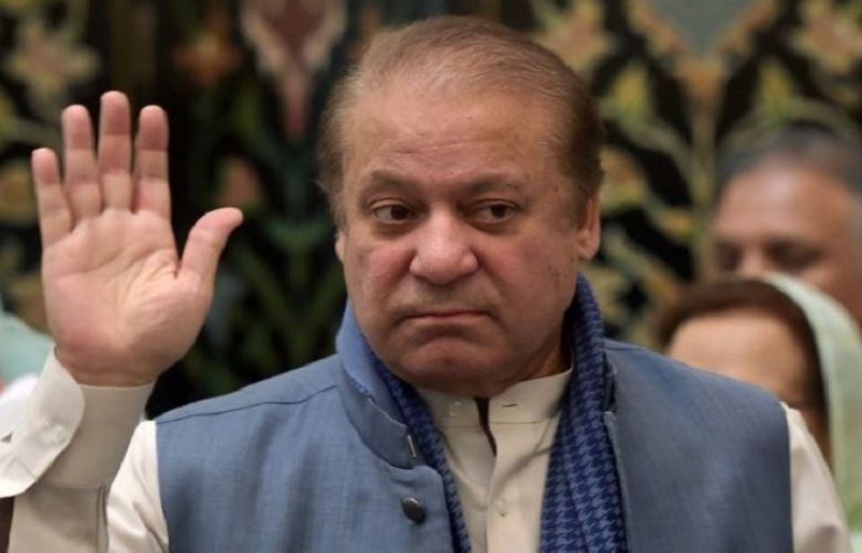 Nawaz Sharif appears before LHC in high treason case
