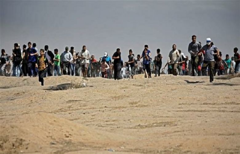 Israeli forces injures over 60 Palestinians during Nakba Day protests
