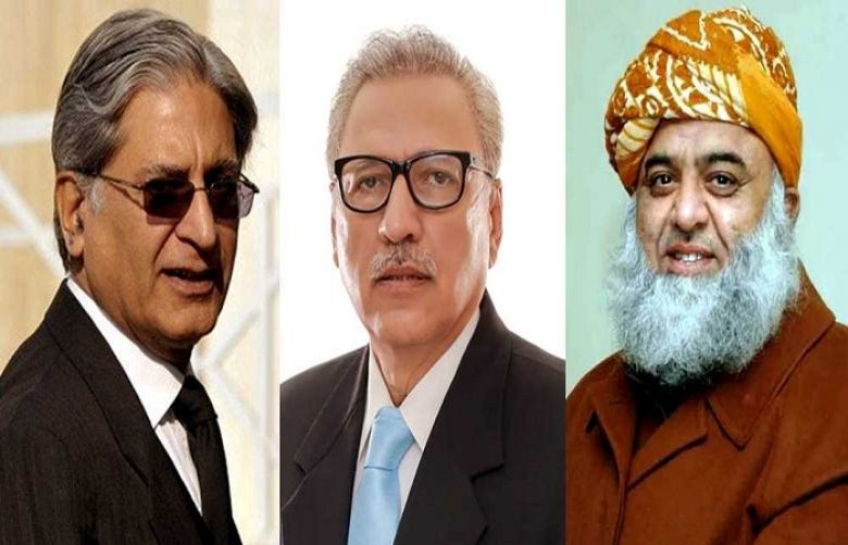 Arif Alvi, Aitzaz Ahsan&#039;s nomination papers for presidential election approved