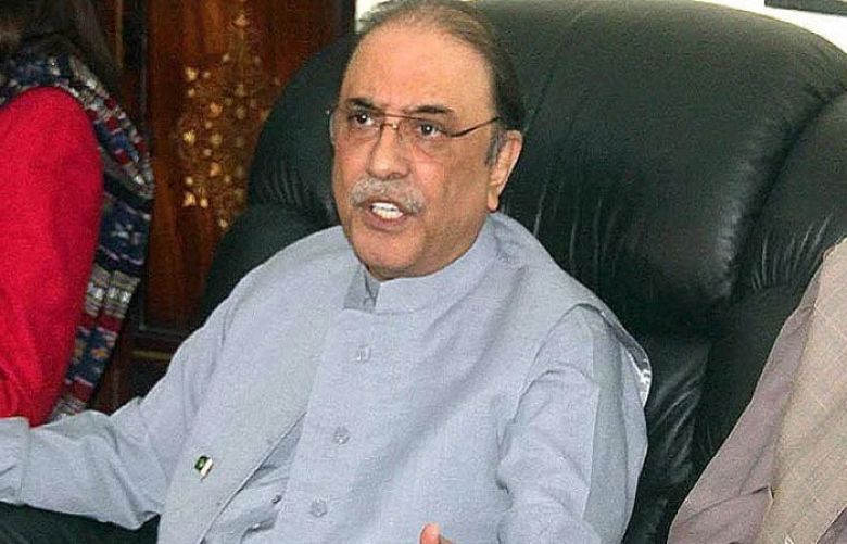president Asif Ali Zardari