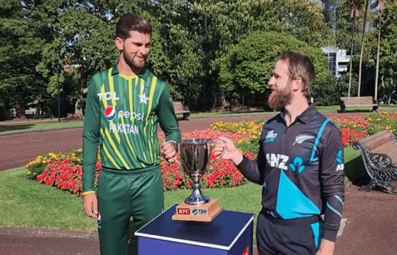 Pakistan vs New Zealand&#039;s T20 series trophy unveiled