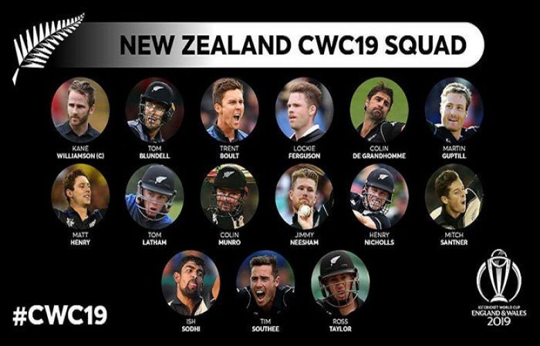 New Zealand name experienced World Cup squad