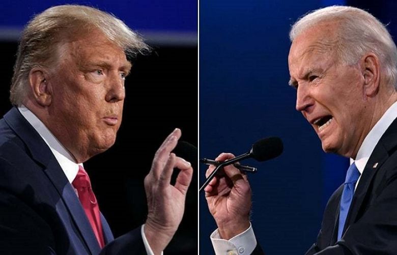 US President-elect Joe Biden and US President Donald Trump