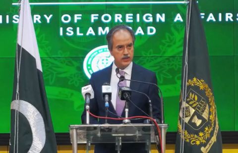 Foreign Office Spokesperson Asim Iftikhar Ahmad