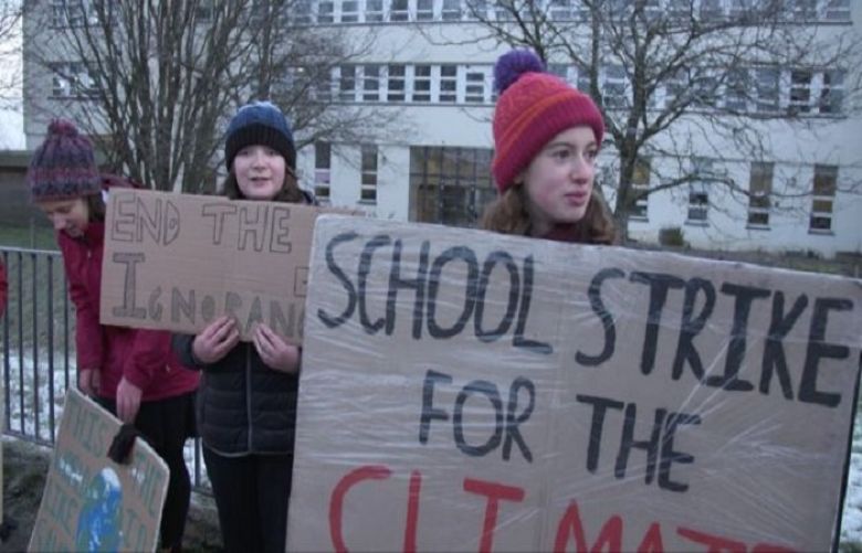 Thousands of students have been skipping school in Belgium to demand action