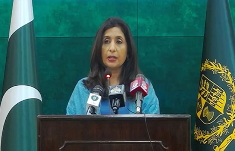 Foreign Office spokesperson Mumtaz Zahra Baloch