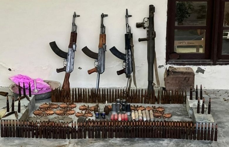 Security forces seize large cache of weapons in South Waziristan IBO