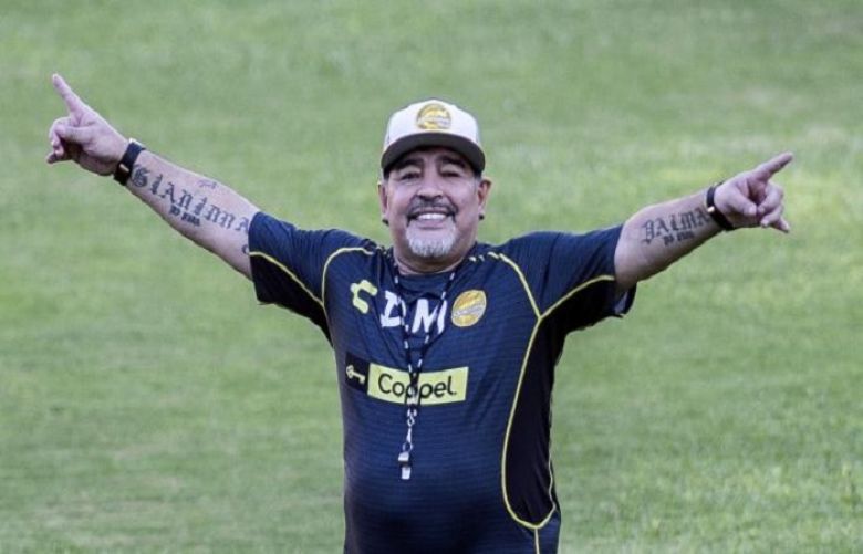 Argentine soccer great Diego Maradona was released from hospital
