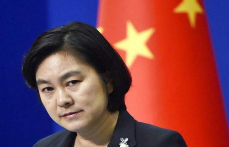 Hua Chunying, Chinese Foreign Ministry spokesperson