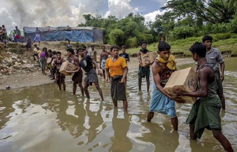 Monsoon floods and landslides threaten 100,000 Rohingya refugees in Bangladesh