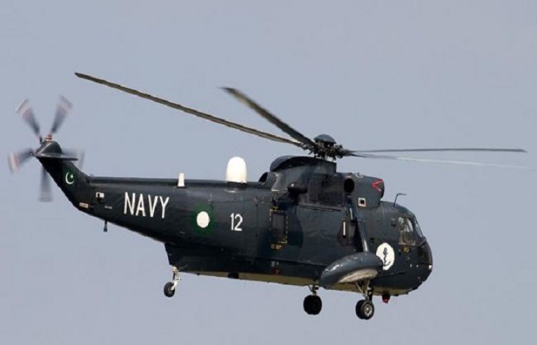 One martyred as Pakistan Navy helicopter crashes in Arabian Sea