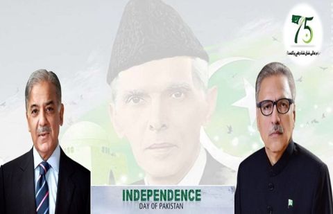 PM, President congratulate nation on 75th Anniversary of Independence Day of Pakistan