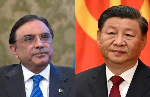 President Asif Ali Zardari, Chinese President Xi Jinping