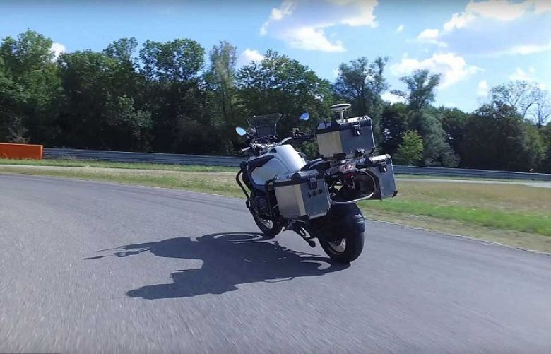 The motorcycle that drives itself