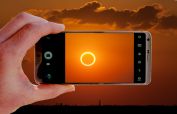 How to photograph a solar eclipse with a smartphone 2024