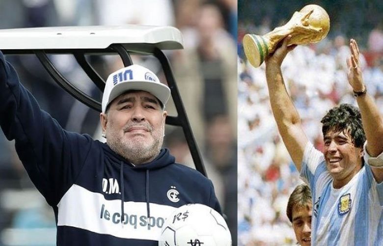 Argentina soccer legend Maradona