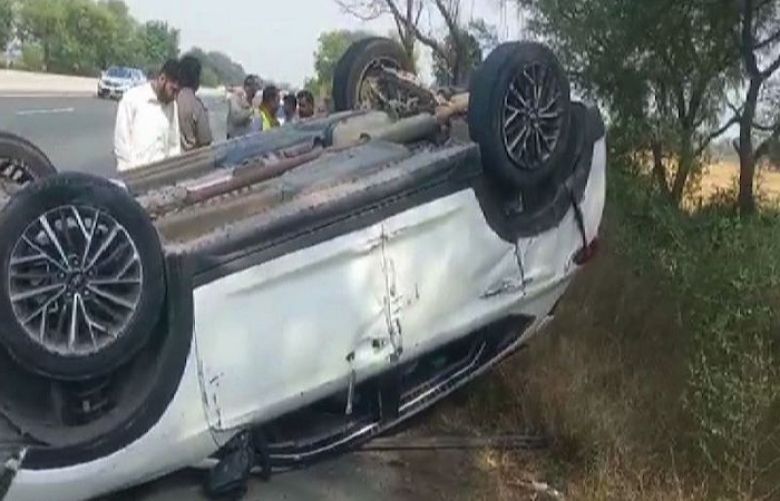Shehbaz Gill injured in a road accident